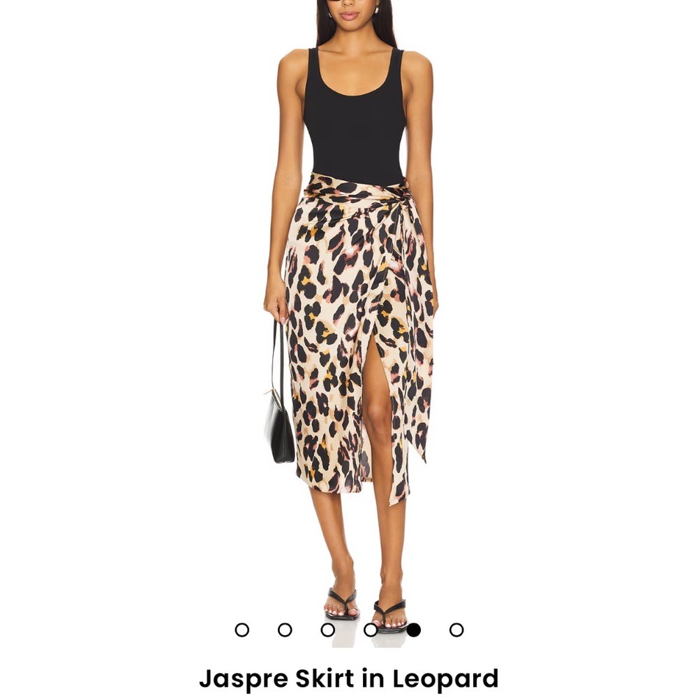 Leopard Print Skirt